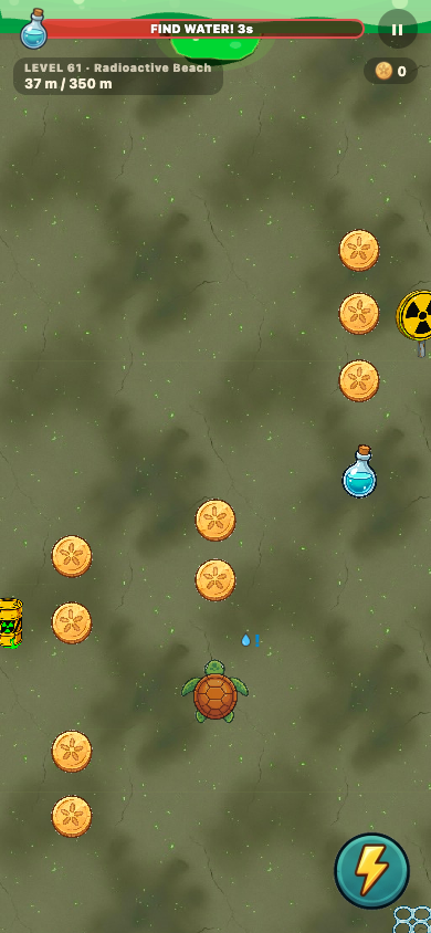 Radioactive Beach gameplay