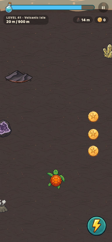 Volcanic Isle gameplay